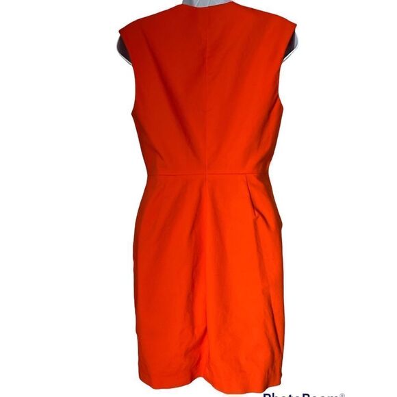 Kate Spade Saturday Orange Sheath  dress Sz 2 - Picture 7 of 10